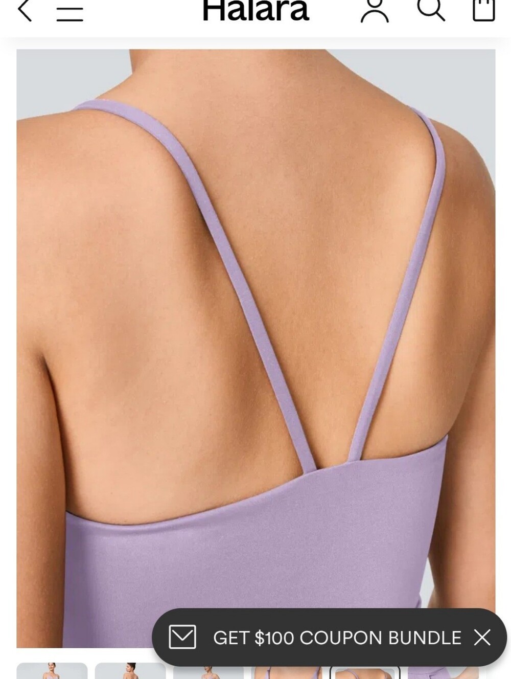 HALARA Lilac Jumpsuit - Picture 7 of 8